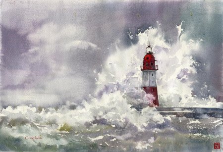 Анна михайлова акварелист