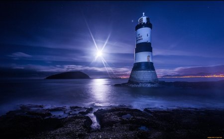 Маяк ночь
