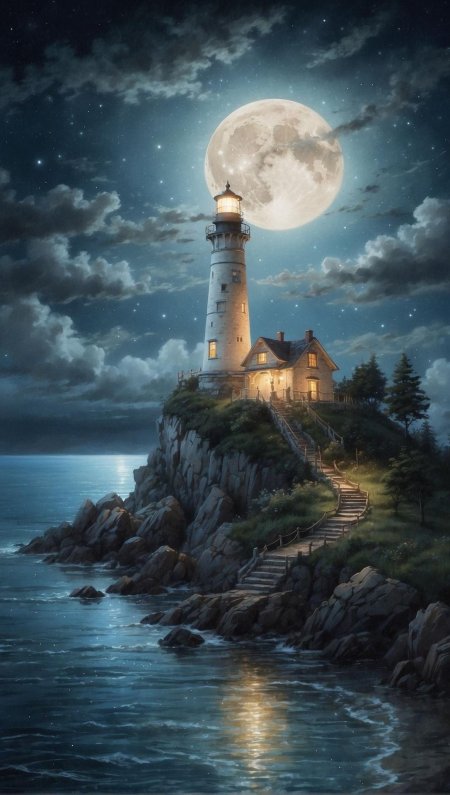 Маяк картина