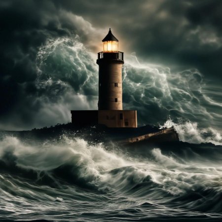 Маяк в шторм