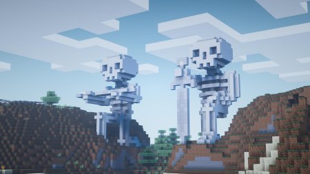 Постройки из майнкрафта