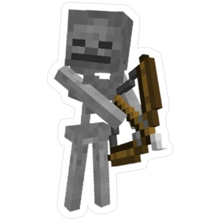 Звук скелета из майнкрафта