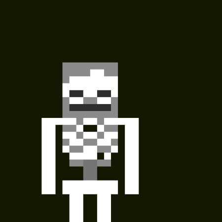 Скелет пиксель