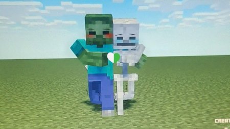Зомби майнкрафт