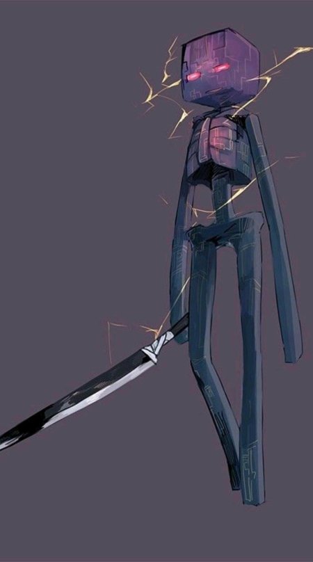 Эндермен из майнкрафт