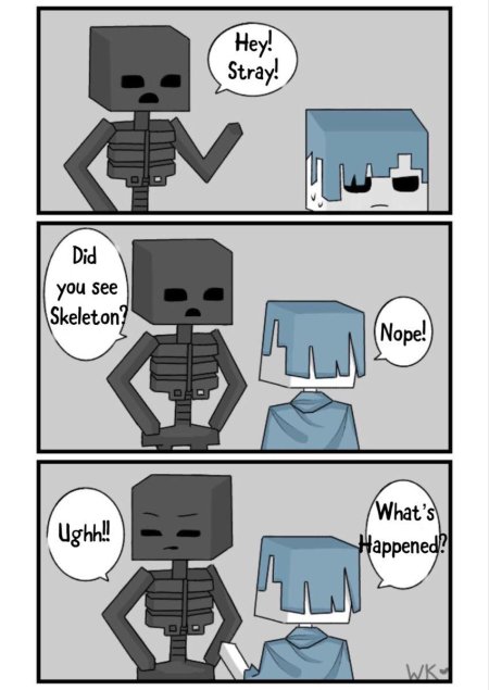 Майнкрафт скелет иссушитель