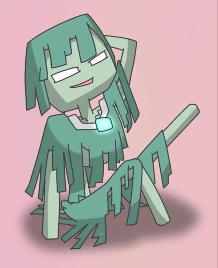 Майнкрафт мобы арт