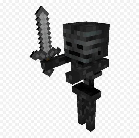 Майнкрафт скелет иссушитель