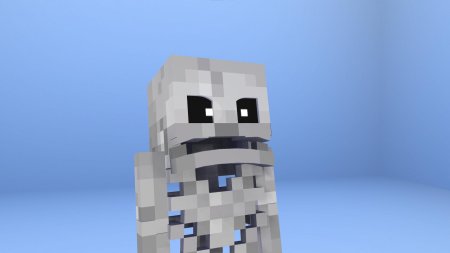 Скелет в майнкрафт