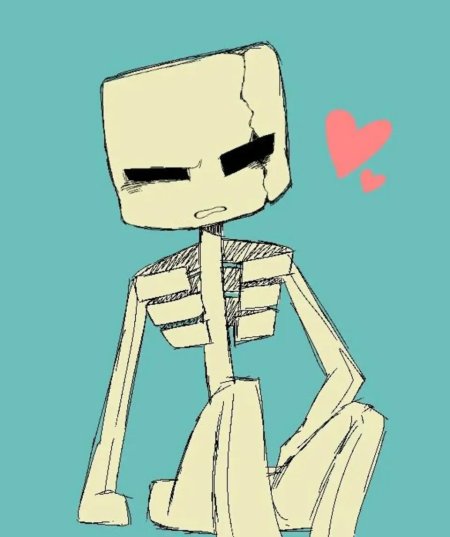 Майнкрафт скелет иссушитель