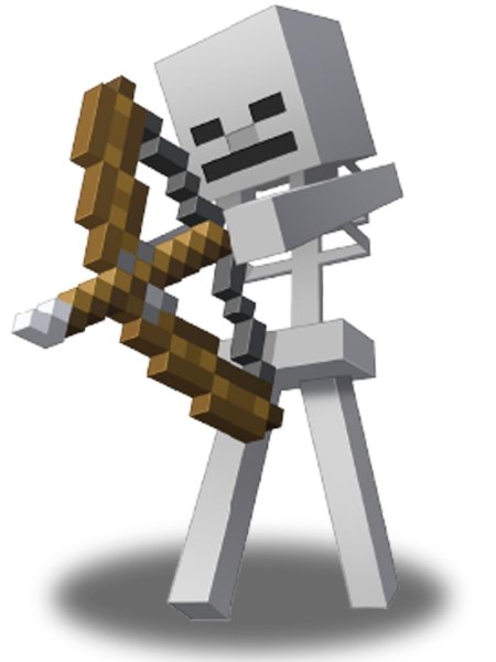 Скелеты майнкрафт