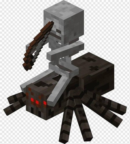 Скелет наездник майнкрафт