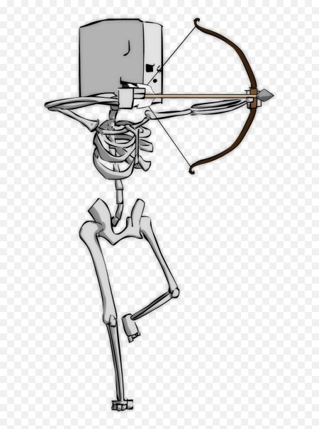 Скелет лучник днд