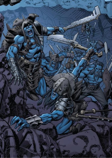 Йотун ледяной великан марвел