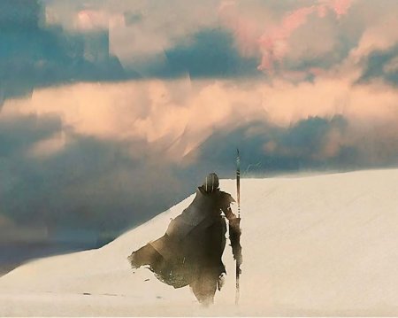 Странник пустоши арт