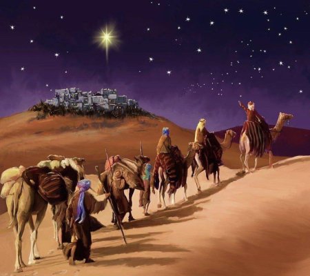Волхвы и вифлеемская звезда