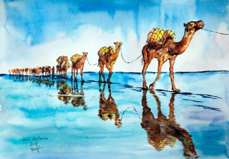 Караван верблюдов