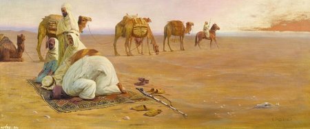 Караван в пустыне