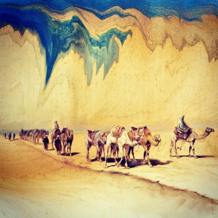 Великий шелковый путь караван