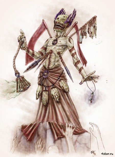 Жрец вуду арт