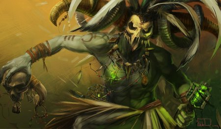 Диабло колдун арт