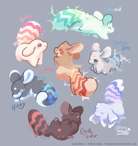 Чиби животные