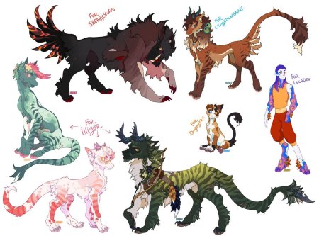 Мифические животные арт