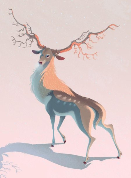 Скандинавский олень эйктюрнир