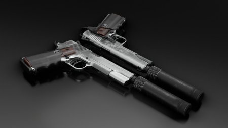 Colt 1911 silverballer