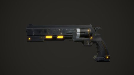 Киберпанк пистолет