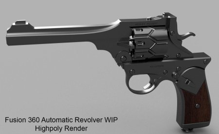 Веблей фосбери револьвер