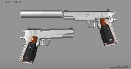 Кольт с глушителем