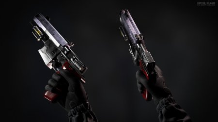 Киберпанк пистолет