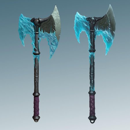 Кристальный боевой топор вальхейм