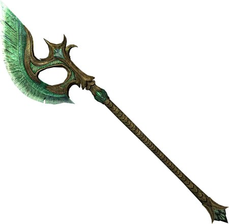 Skyrim стеклянная секира