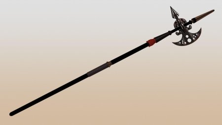 Оружие средневековья алебарда