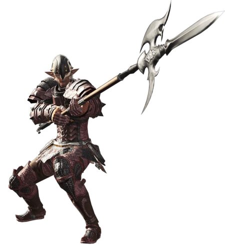 Воин с алебардой