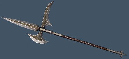 Оружие клевец алебарда