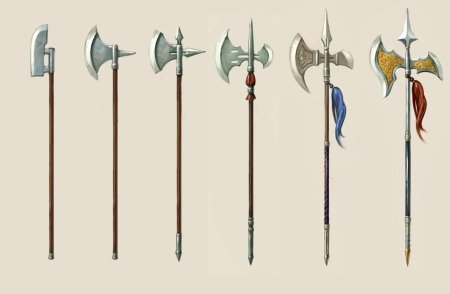 Алебарда бердыш секира чекан