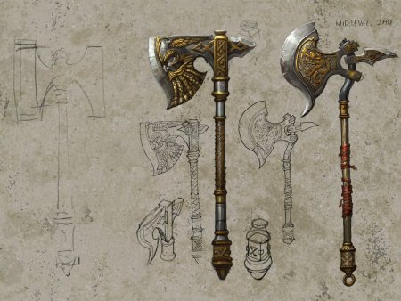 Боевой топор вархаммер