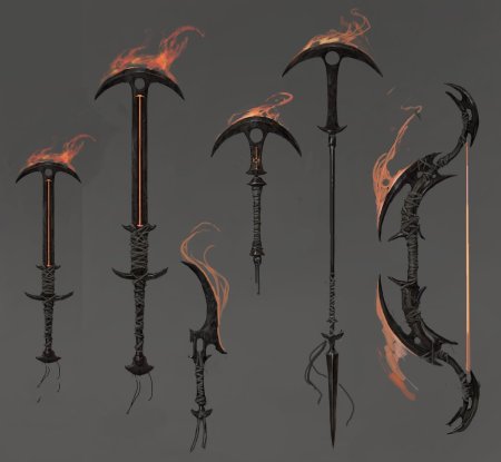 Магическое оружие референс