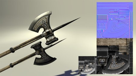 Секира бердыш алебарда