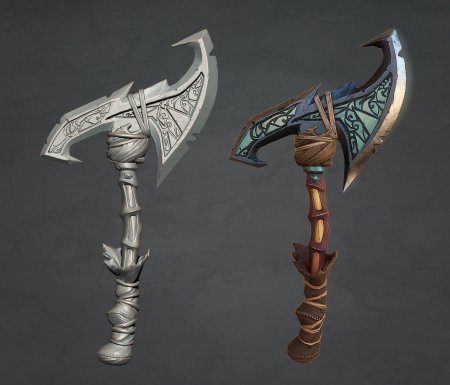 Сталгримовая секира