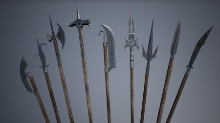 Глефа древковое оружие