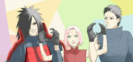 Обито сакура мадара