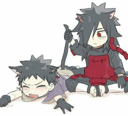 Обито и мадара милые