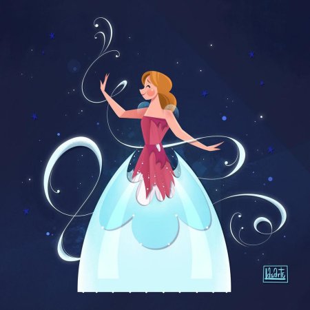 Фея крестная золушка дисней