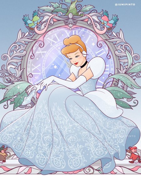 Золушка мультик дисней