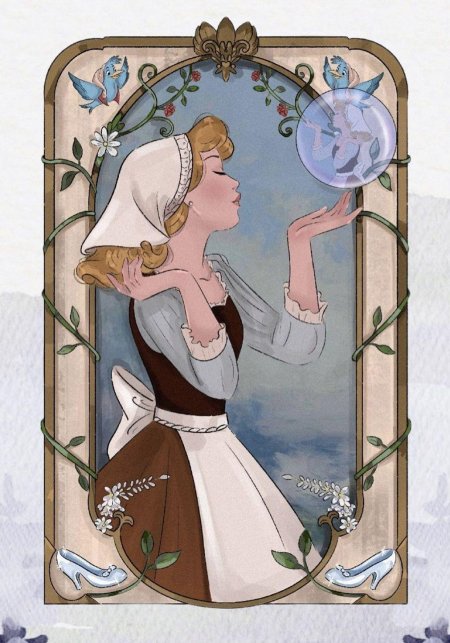Иллюстрация золушка