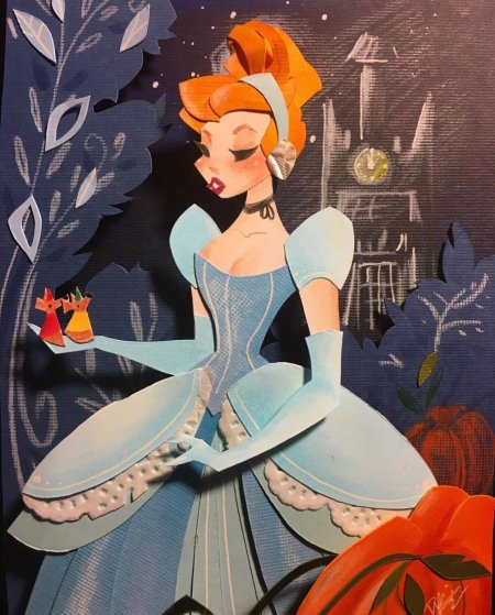 Золушка иллюстрации